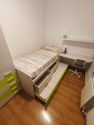 Cama nido con cajones y cama extra