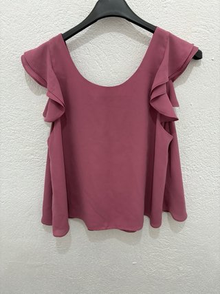 Blusa Green Coast rosa talla M