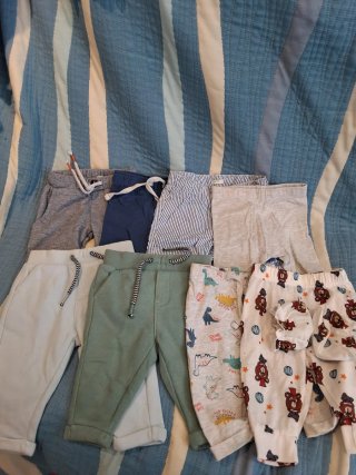 Lote 8 pantalones cortos verano. De 3 a 6