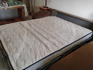 Sofá Chaise Longue Cama Marrón