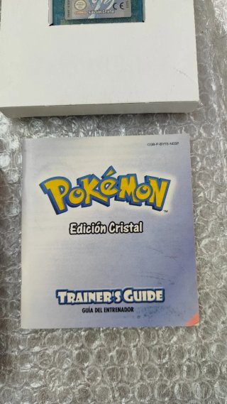 Pokémon Edición Cristal GBC (Game Boy Color)