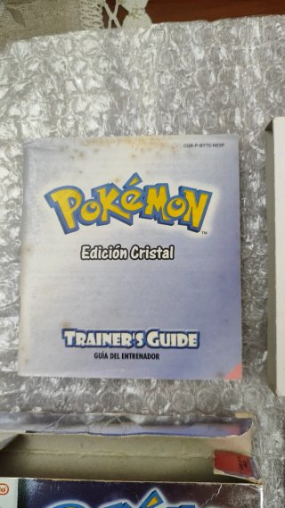 Pokémon Edición Cristal GBC (Game Boy Color)