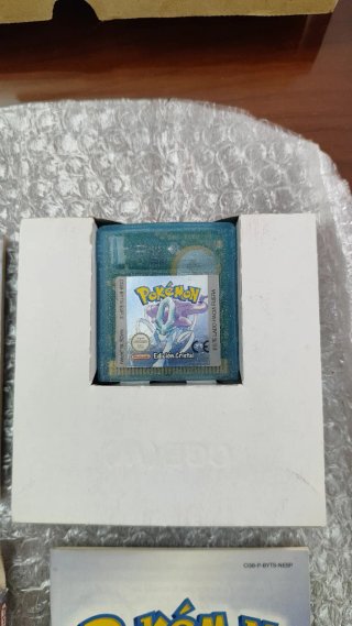 Pokémon Edición Cristal GBC (Game Boy Color)