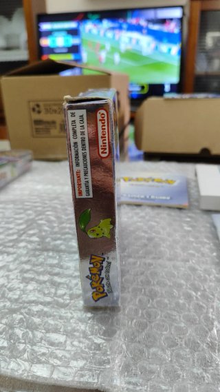 Pokémon Edición Cristal GBC (Game Boy Color)