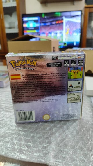 Pokémon Edición Cristal GBC (Game Boy Color)