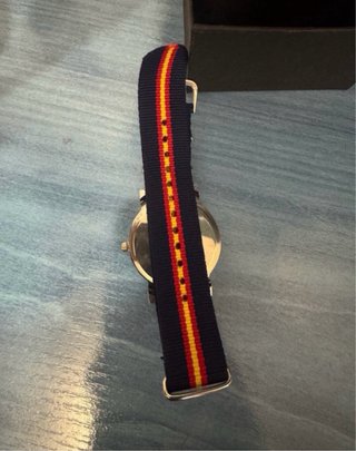 Reloj de pulsera con bandera de España