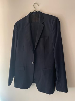 Traje de chaqueta azul hombre