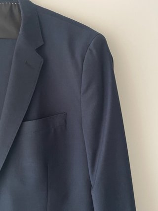 Traje de chaqueta azul hombre