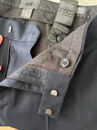 Traje de chaqueta azul hombre