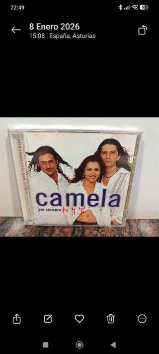 Lote Camela: 9 CDs y 3 Cassettes