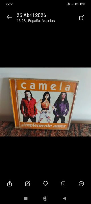 Lote Camela: 9 CDs y 3 Cassettes