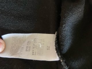 Vestido cuadros manga larga Talla S