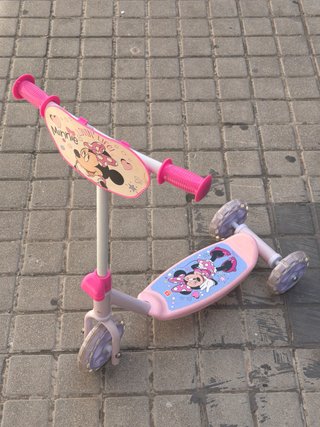 Patinete Minnie Mouse 3 ruedas