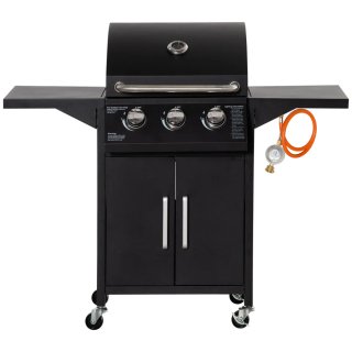 Barbacoa Gas 3 Quemadores 8.7 KW + 2 Mesas