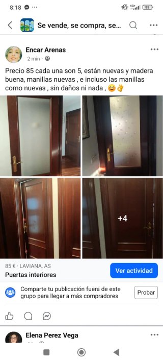 Puertes interiores de madera
