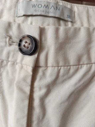 Pantalón blanco talla 38