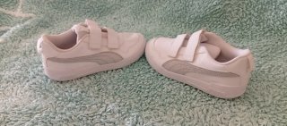 Zapatillas Puma Blancas Velcro