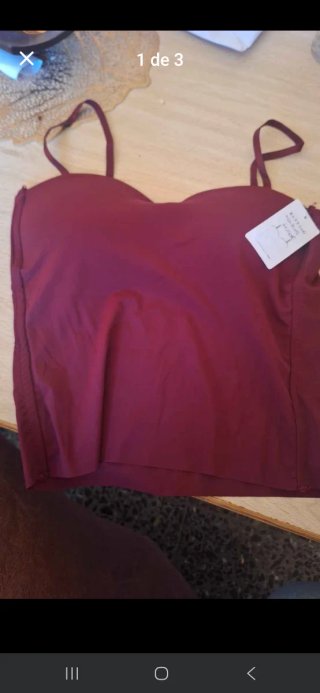 Top lencero sin estrenar