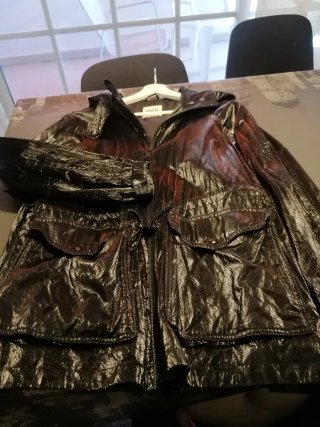 Parka Zara Negra con Capucha