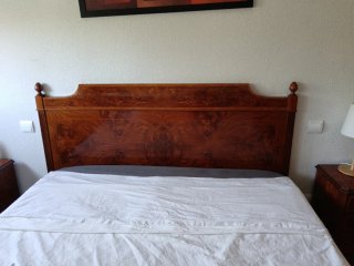 Conjunto dormitorio: cabecero + 2 mesillas