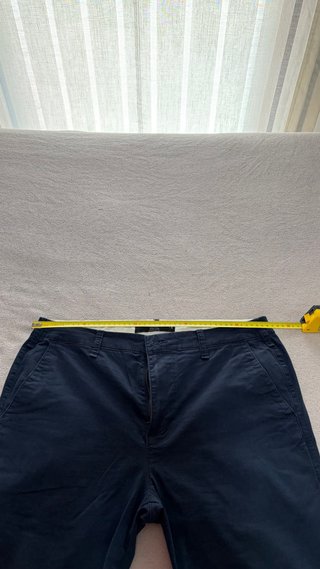 Pantalón Hollister Chino Talla 34-32 Azul