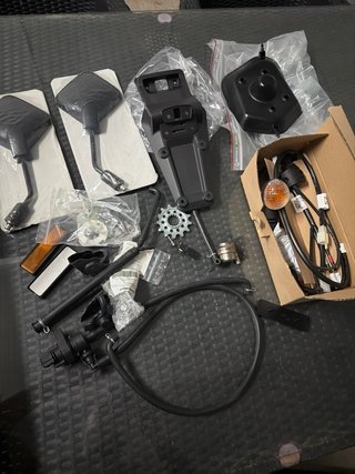 Husqvarna Enduro/Motocross Blanca y Amarilla