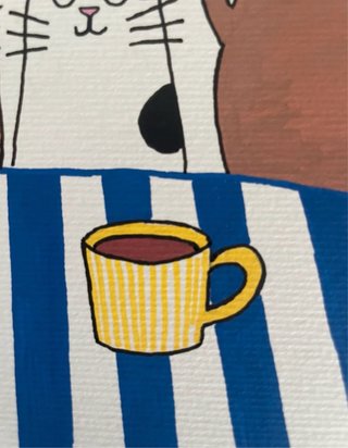 Pintura Original A4 "La Casa es Nuestra" - Ilustra