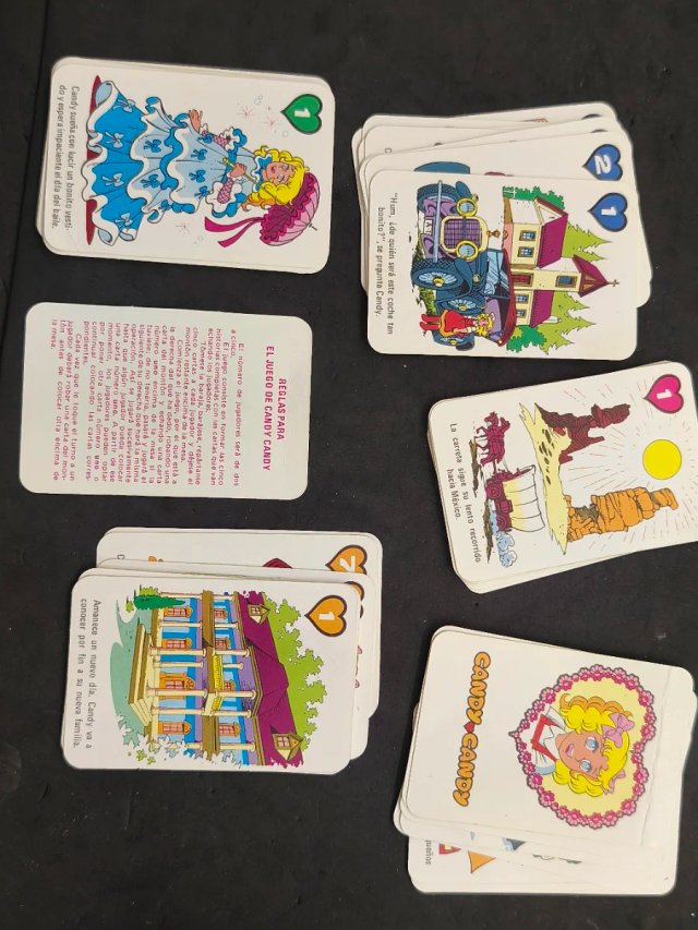 Candy Candy Juego de Cartas Completo