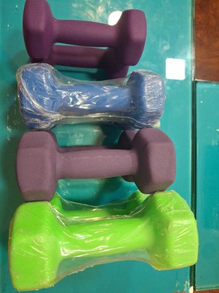 Set de pesas 2, 3, 4 y 5 kg