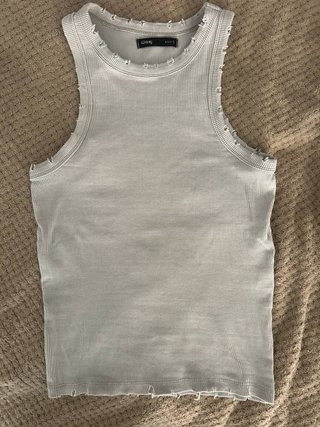 Top gris S siny