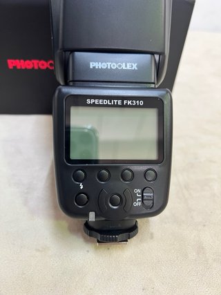 Flash Speedlite PHOTOOLEX FK310 per Canon Nikon Sony