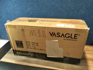 Armario Baño 60 cm 2 Cajones VASAGLE BBC552P31