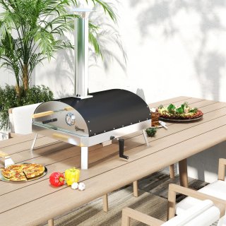 Horno Pizza Leña Mini Piedra Refractaria