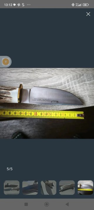 Cuchillo de caza Muela Cougar