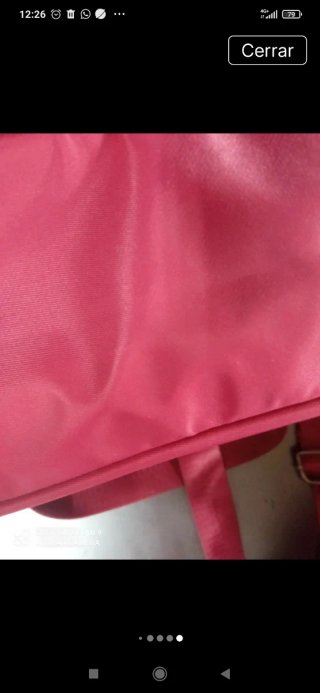 Mochila rosa mujer