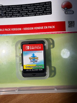 Nintendo Switch Pokémon Espada: Pase Expansión