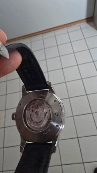 Reloj Maurice Lacroix Negro/Plateado