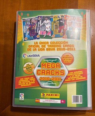 Álbum Megacracks 2010-2011 Completo 568 Cromos