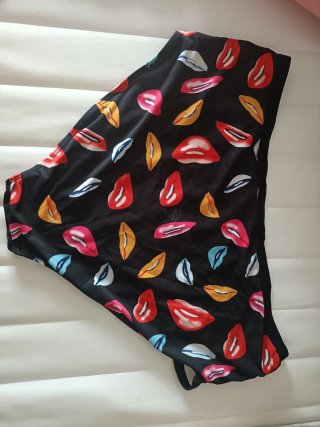 Bikini Mujer Talla Única Estampado Labios