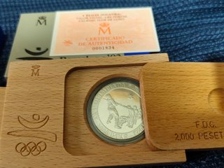 Monedas Barcelona '92 2000 Pesetas FDC