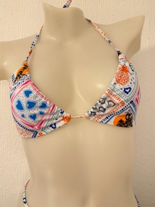 Traje de baño bikini estampado