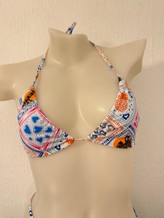 Traje de baño bikini estampado