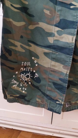 Chaqueta Camuflaje Zara Talla M
