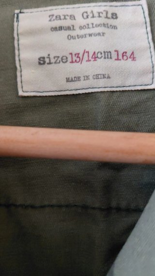 Chaqueta Camuflaje Zara Talla M