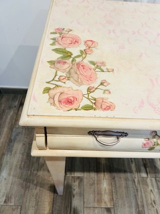Mesa escritorio romántica shabby chic vintage