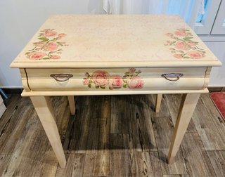 Mesa escritorio romántica shabby chic vintage