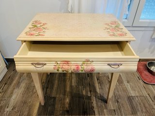 Mesa escritorio romántica shabby chic vintage