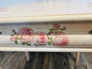 Mesa escritorio romántica shabby chic vintage