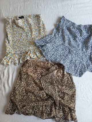 Lote 3 Faldas Estampadas Talla L
