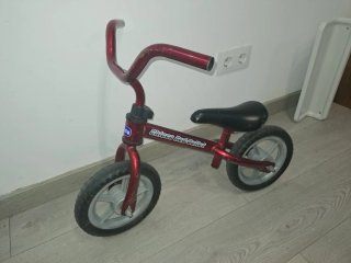 Bicicleta aprendizaje Chicco Red Bullet